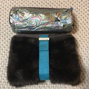 NEW Stephanie Jhonson  2 in 1 makeup bag